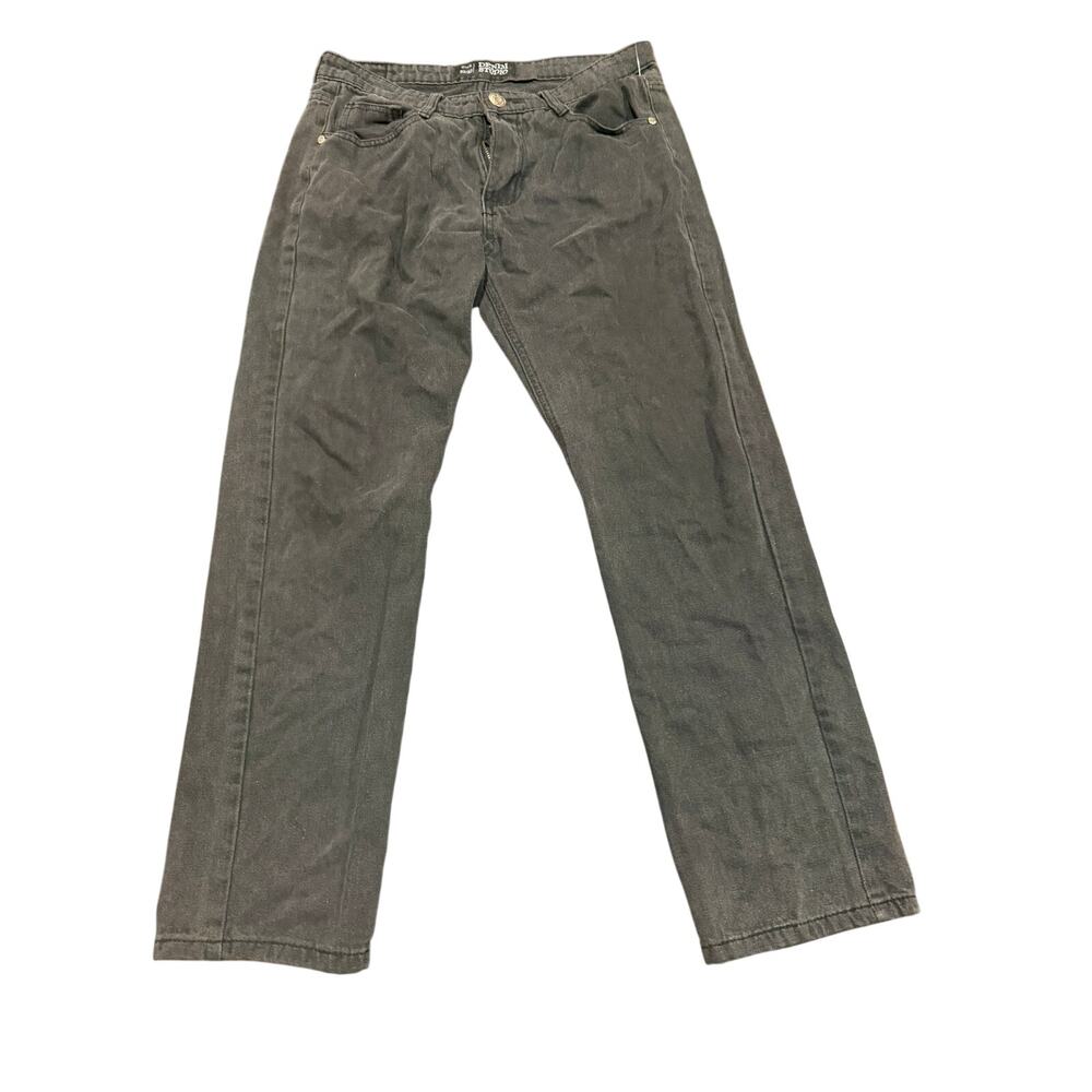 Denim Studio Men's Gray Faded Wash Straight Leg Jeans Size 32x32